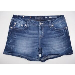 Miss Me Mid-Rise Easy Shorts‎ Women's Size 31 Waist 34" JE8405EH
